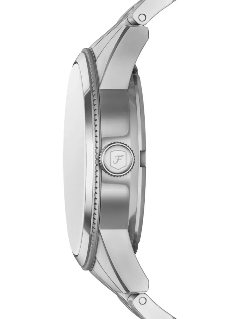 Men's Silver/Blue Pearson Multifunction Stainless Steel Bracelet Wrist Watch